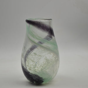 Jade, Black & White  "Demo" Vase ii