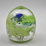 White, Green and Blue   "Demo" Paperweight xvi
