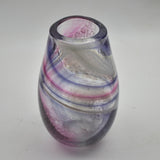 Purple, Pink and White Teardrop  "Demo" Vase