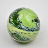 Green and White   "Demo" Paperweight xvii