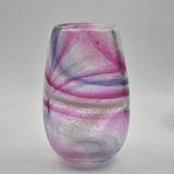 Purple, Pink and White  "Demo" Vase