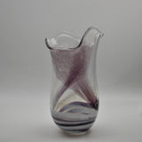 Grey and White Freeform  "Demo" Vase