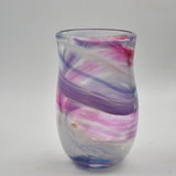 Purple, Pink and White  Flared "Demo" Vase xi