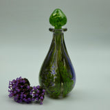Purple, and Green Scent Bottle