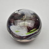 White, Black and Green  "Demo" Paperweight v