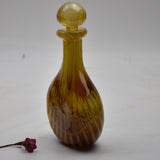 Pheasant Feather Oval Scent Bottle