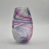 Purple, Pink and White Teardrop  "Demo" Vase