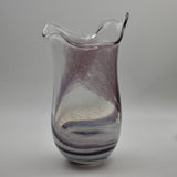 Grey and White Freeform  "Demo" Vase