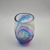 Blue, Pink and White "Demo" Vase xvii