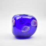 Blue Jellyfish Tri-cornered Vase