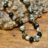 Glass Bead and Silver Necklace xvi