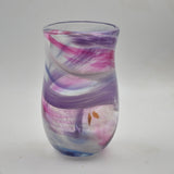 Purple, Pink and White  Flared "Demo" Vase xi