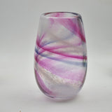 Purple, Pink and White  "Demo" Vase