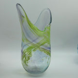 Green and Purple Freeform "Demo" Vase