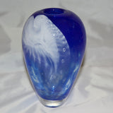 Blue and White Angel Wing Vase