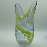 Green and Purple Freeform "Demo" Vase