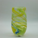 Green, Blue & Yellow  "Demo" Vase