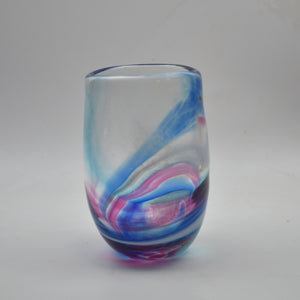 Blue, Pink and White "Demo" Vase xvii