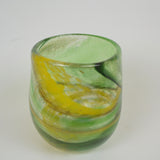 Green, Yellow and White  "Demo" Bowl