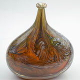 "Seaweed" oval flask