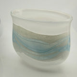 Glacier Large Oval Vase