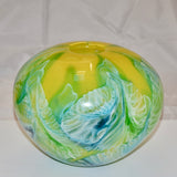 Large "Spring Rain" Spherical Vase