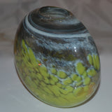 Stormy Landscape Oval Vase