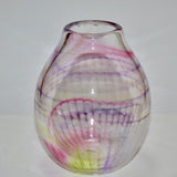 Rainbow Colours Striped Vase